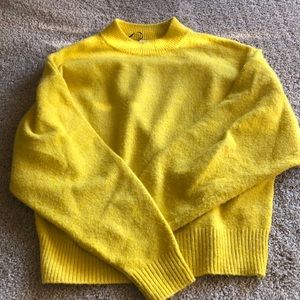 H&M yellow sweater